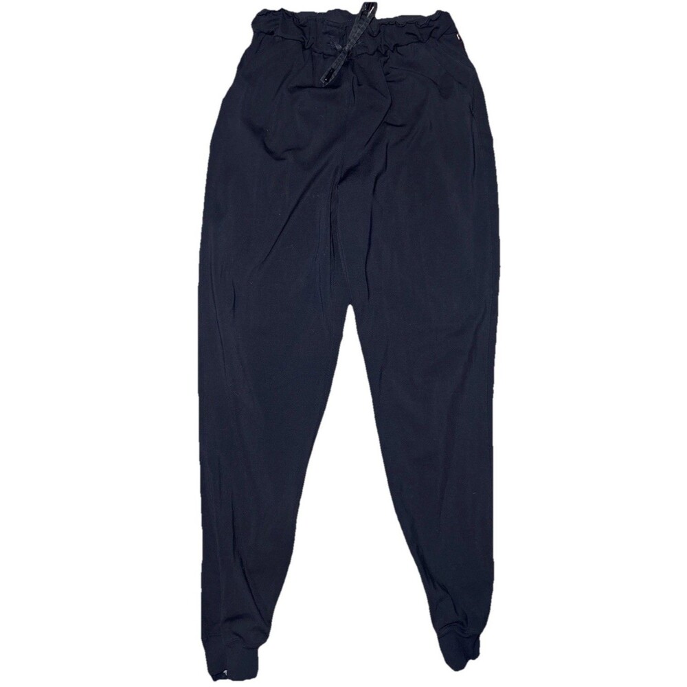 LULULEMON WOMEN ON THE FLY BLACK JOGGERS Size 4
